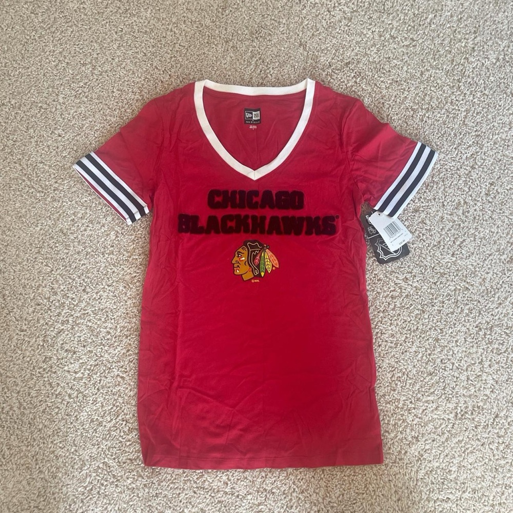 Chicago Blackhawks women's jersey tee